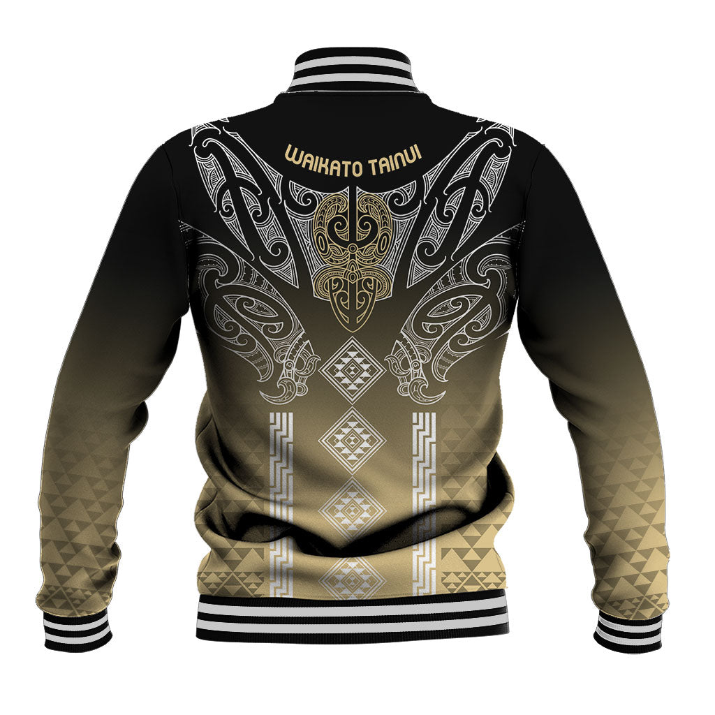 Aotearoa Maori Iwi Heritage Baseball Jacket Waikato Tainui Parauri