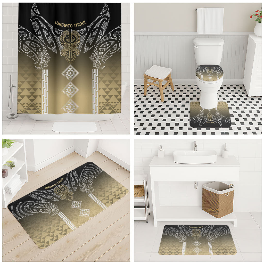 Aotearoa Maori Iwi Heritage Bathroom Set Waikato Tainui Parauri