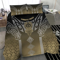 Aotearoa Maori Iwi Heritage Bedding Set Waikato Tainui Parauri
