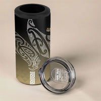 Aotearoa Maori Iwi Heritage 4 in 1 Can Cooler Tumbler Waikato Tainui Parauri