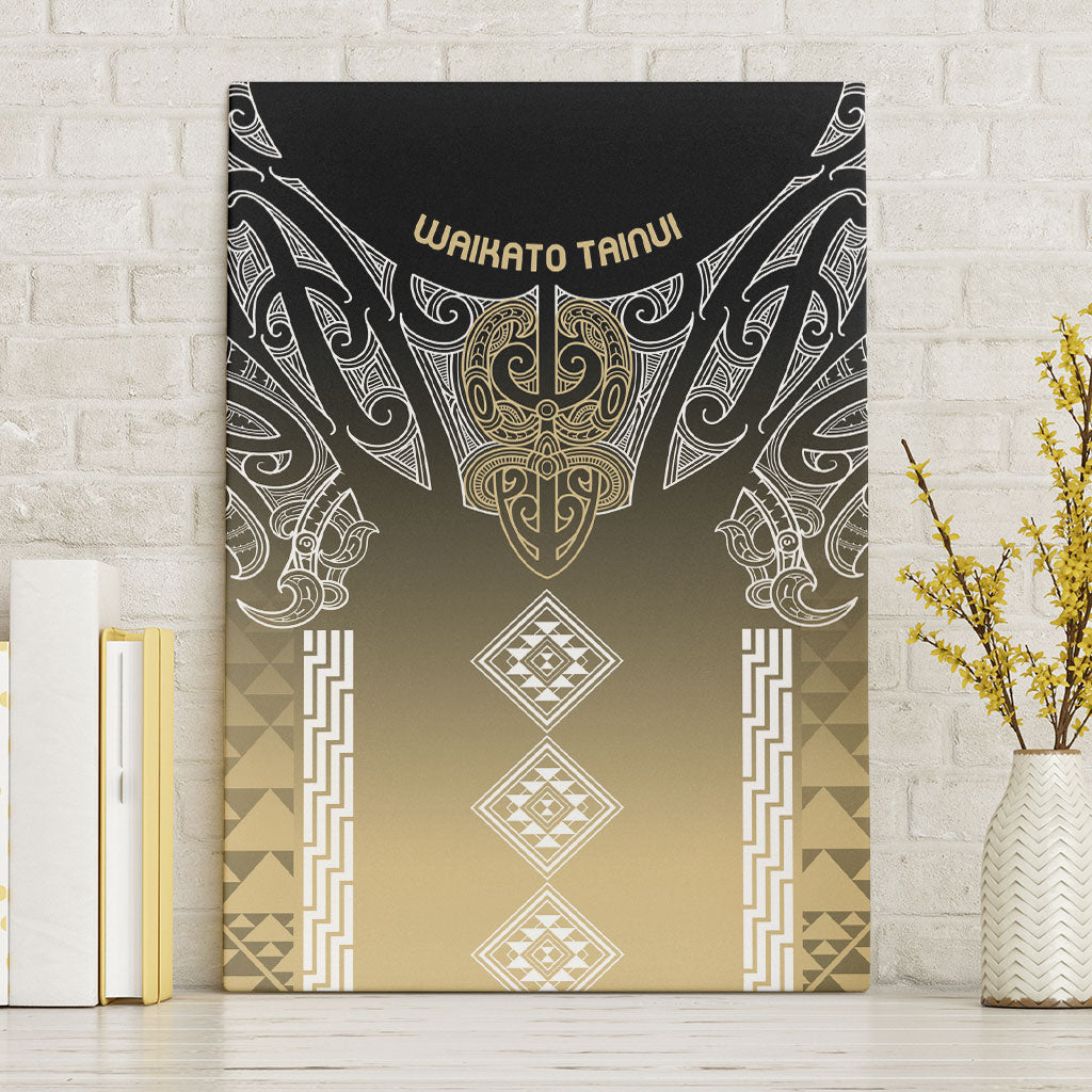 Aotearoa Maori Iwi Heritage Canvas Wall Art Waikato Tainui Parauri