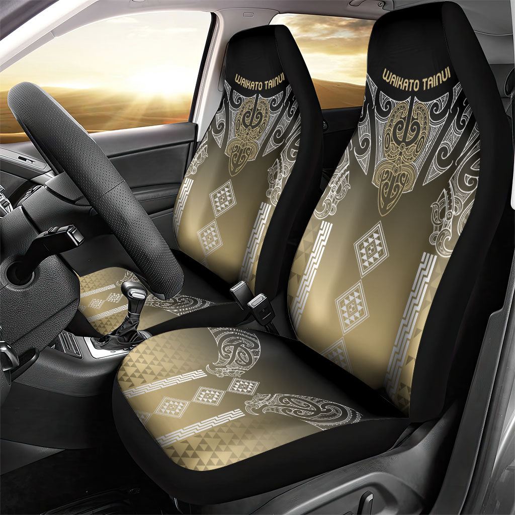 Aotearoa Maori Iwi Heritage Car Seat Cover Waikato Tainui Parauri