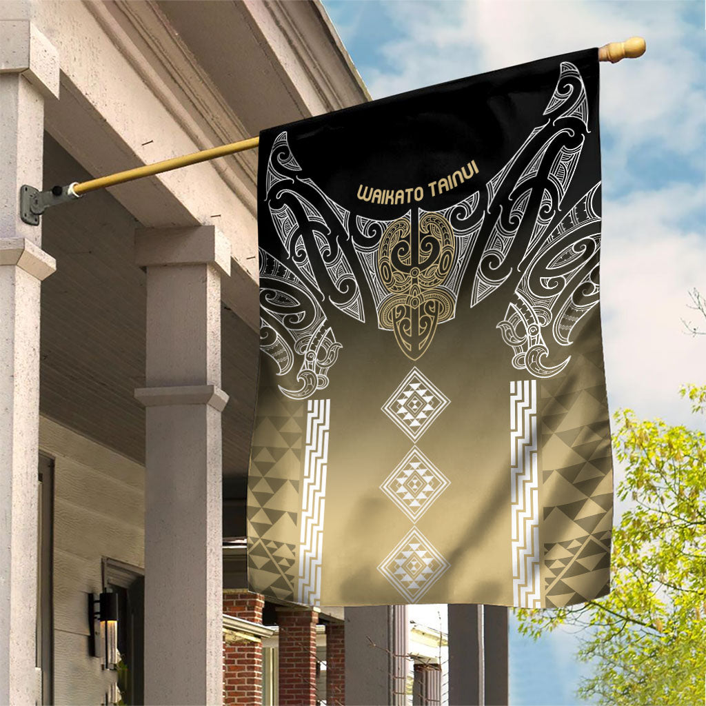 Aotearoa Maori Iwi Heritage Garden Flag Waikato Tainui Parauri