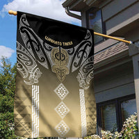 Aotearoa Maori Iwi Heritage Garden Flag Waikato Tainui Parauri