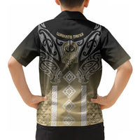Aotearoa Maori Iwi Heritage Hawaiian Shirt Waikato Tainui Parauri