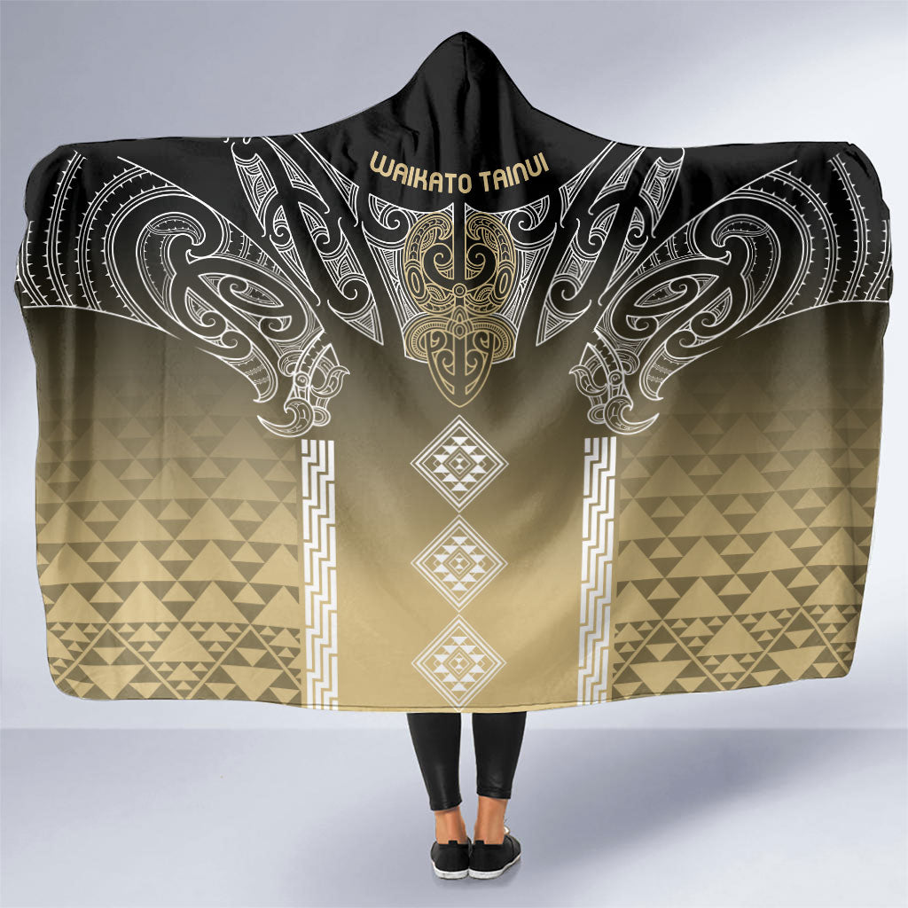 Aotearoa Maori Iwi Heritage Hooded Blanket Waikato Tainui Parauri