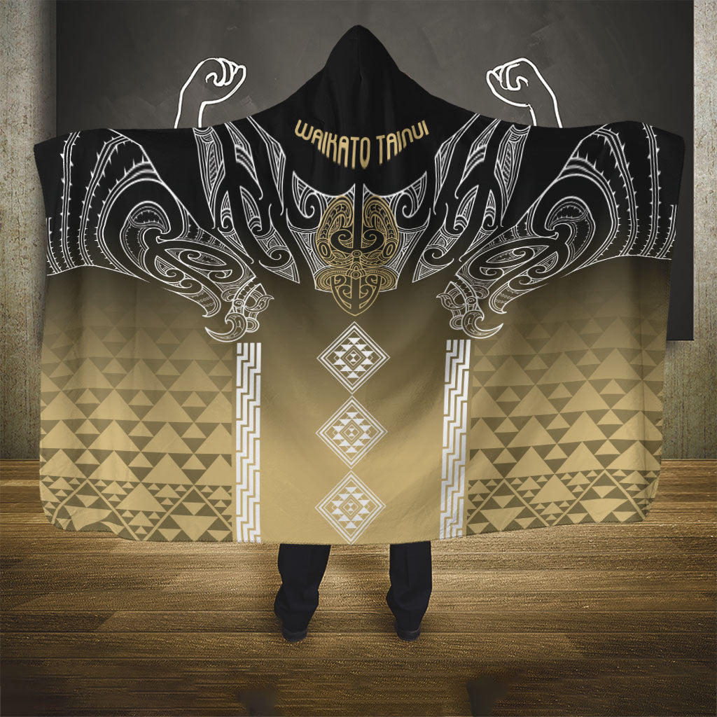 Aotearoa Maori Iwi Heritage Hooded Blanket Waikato Tainui Parauri