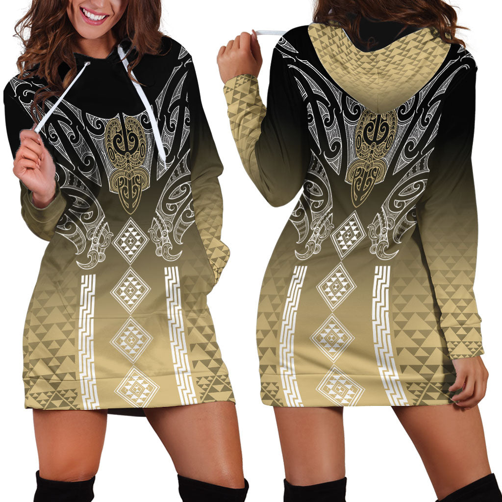 Aotearoa Maori Iwi Heritage Hoodie Dress Waikato Tainui Parauri