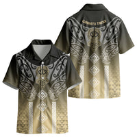 Aotearoa Maori Iwi Heritage Kid Hawaiian Shirt Waikato Tainui Parauri