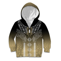 Aotearoa Maori Iwi Heritage Kid Hoodie Waikato Tainui Parauri