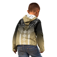 Aotearoa Maori Iwi Heritage Kid Hoodie Waikato Tainui Parauri