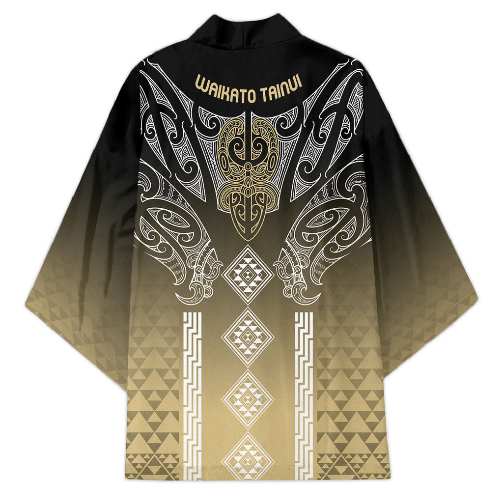 Aotearoa Maori Iwi Heritage Kimono Waikato Tainui Parauri