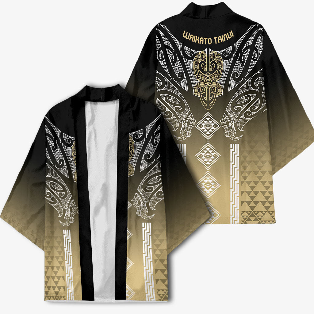 Aotearoa Maori Iwi Heritage Kimono Waikato Tainui Parauri
