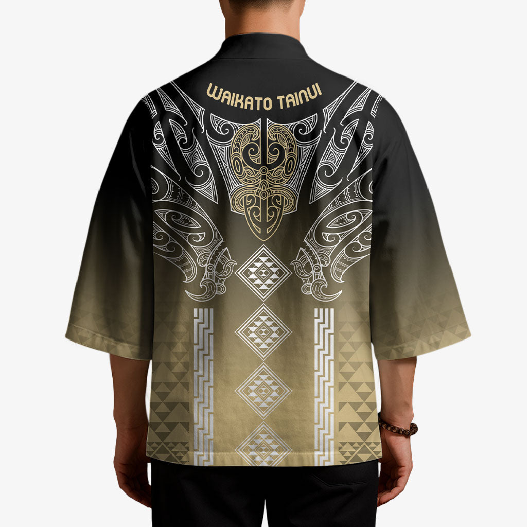 Aotearoa Maori Iwi Heritage Kimono Waikato Tainui Parauri