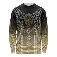 Aotearoa Maori Iwi Heritage Long Sleeve Shirt Waikato Tainui Parauri