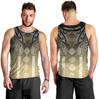 Aotearoa Maori Iwi Heritage Men Tank Top Waikato Tainui Parauri