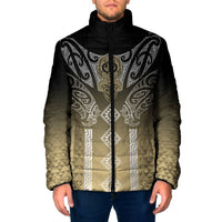 Aotearoa Maori Iwi Heritage Padded Jacket Waikato Tainui Parauri