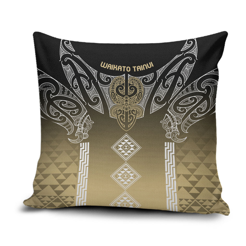 Aotearoa Maori Iwi Heritage Pillow Cover Waikato Tainui Parauri
