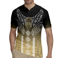 Aotearoa Maori Iwi Heritage Rugby Jersey Waikato Tainui Parauri