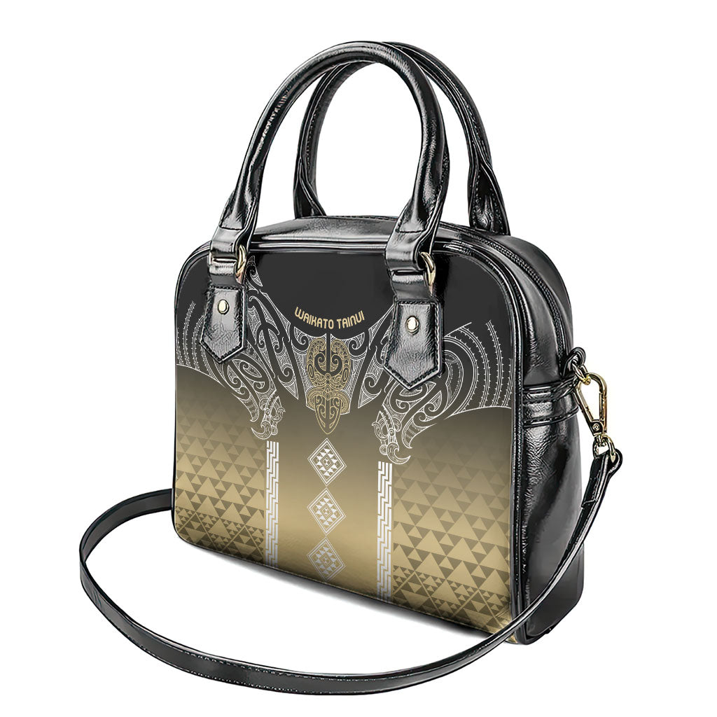 Aotearoa Maori Iwi Heritage Shoulder Handbag Waikato Tainui Parauri