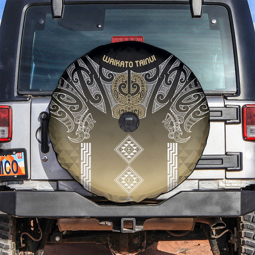 Aotearoa Maori Iwi Heritage Spare Tire Cover Waikato Tainui Parauri