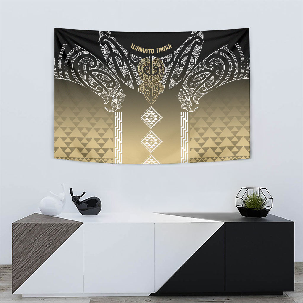 Aotearoa Maori Iwi Heritage Tapestry Waikato Tainui Parauri