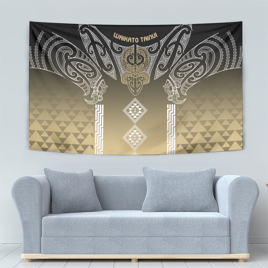 Aotearoa Maori Iwi Heritage Tapestry Waikato Tainui Parauri
