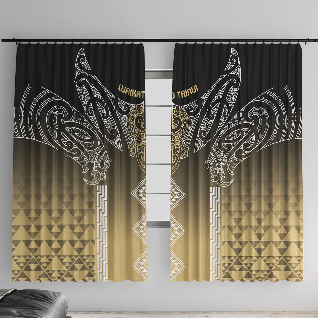 Aotearoa Maori Iwi Heritage Window Curtain Waikato Tainui Parauri