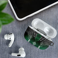 Aotearoa Maori Iwi Heritage AirPods Case Ngai Tahu Pounamu Green