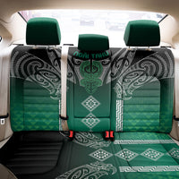 Aotearoa Maori Iwi Heritage Back Car Seat Cover Ngai Tahu Pounamu Green
