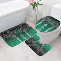 Aotearoa Maori Iwi Heritage Bathroom Set Ngai Tahu Pounamu Green