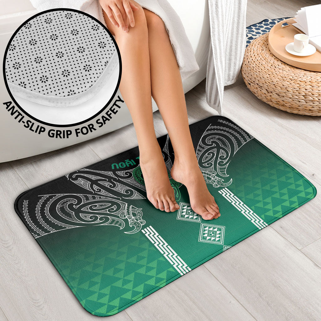 Aotearoa Maori Iwi Heritage Bathroom Set Ngai Tahu Pounamu Green