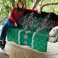 Aotearoa Maori Iwi Heritage Quilt Ngai Tahu Pounamu Green