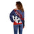 Pearl Harbor Remembrance Day Off Shoulder Sweater Poppy Mix Style LT7 - Polynesian Pride