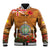 Niue ANZAC Day Personalised Baseball Jacket with Poppy Field LT9 Unisex Art - Polynesian Pride