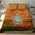 Niue ANZAC Day Personalised Bedding Set with Poppy Field LT9 - Polynesian Pride