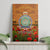 Niue ANZAC Day Personalised Canvas Wall Art with Poppy Field LT9 - Polynesian Pride