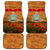 Niue ANZAC Day Personalised Car Mats with Poppy Field LT9 - Polynesian Pride