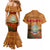 Niue ANZAC Day Personalised Couples Matching Mermaid Dress and Hawaiian Shirt with Poppy Field LT9 - Polynesian Pride
