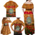 Niue ANZAC Day Personalised Family Matching Off Shoulder Maxi Dress and Hawaiian Shirt with Poppy Field LT9 - Polynesian Pride