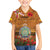 Niue ANZAC Day Personalised Family Matching Off Shoulder Short Dress and Hawaiian Shirt with Poppy Field LT9 Son's Shirt Art - Polynesian Pride