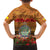 Niue ANZAC Day Personalised Family Matching Short Sleeve Bodycon Dress and Hawaiian Shirt with Poppy Field LT9 - Polynesian Pride