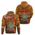 Niue ANZAC Day Personalised Hoodie with Poppy Field LT9 - Polynesian Pride