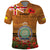 Niue ANZAC Day Personalised Polo Shirt with Poppy Field LT9 Art - Polynesian Pride