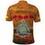 Niue ANZAC Day Personalised Polo Shirt with Poppy Field LT9 - Polynesian Pride