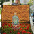 Niue ANZAC Day Personalised Quilt with Poppy Field LT9 Art - Polynesian Pride