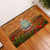 Niue ANZAC Day Personalised Rubber Doormat with Poppy Field LT9 Art - Polynesian Pride