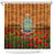 Niue ANZAC Day Personalised Shower Curtain with Poppy Field LT9 Art - Polynesian Pride