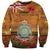 Niue ANZAC Day Personalised Sweatshirt with Poppy Field LT9 Unisex Art - Polynesian Pride