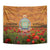 Niue ANZAC Day Personalised Tapestry with Poppy Field LT9 - Polynesian Pride